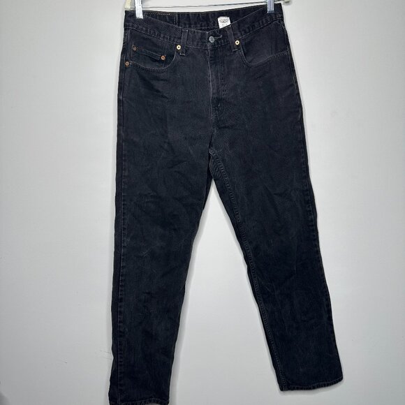 Levi 550 Black Relaxed Fit Jeans Men's 33x32 - Picture 1 of 5
